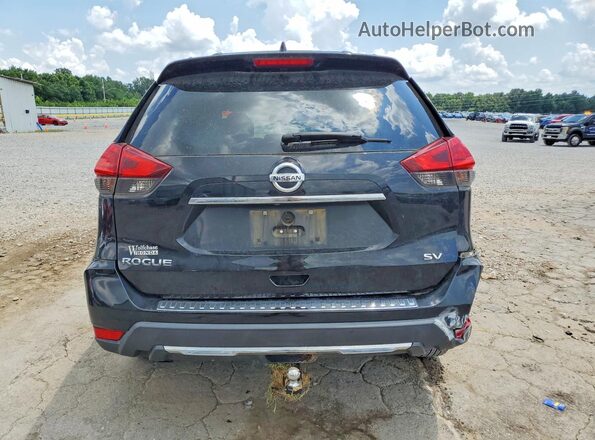 5N1AT2MTXHC896888 2017 NISSAN ROGUE Black Widok z tyłu