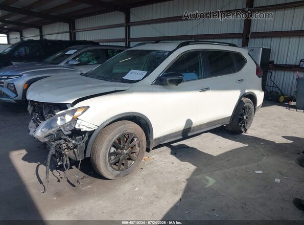 5N1AT2MTXJC750934 2018 NISSAN ROGUE White Առջևի ձախ երեք քառորդ տեսարան