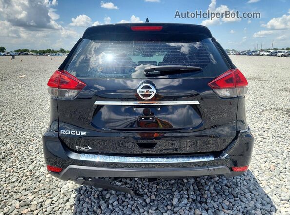 5N1AT2MTXJC769354 2018 NISSAN ROGUE Black უკანა ხედი