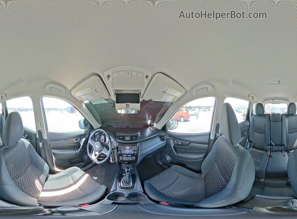 5N1AT2MTXJC769354 2018 NISSAN ROGUE Black VIN კოდის სტიკერის ხედი