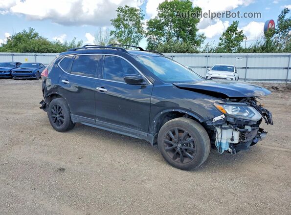 5N1AT2MTXJC800814 2018 NISSAN ROGUE Black Передня права чверть