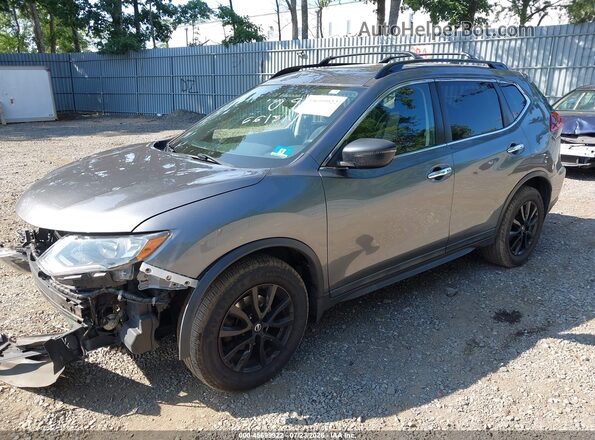 5N1AT2MTXJC801915 2018 NISSAN ROGUE Black წინა მარცხენა ხედი სამი მეოთხედიდან