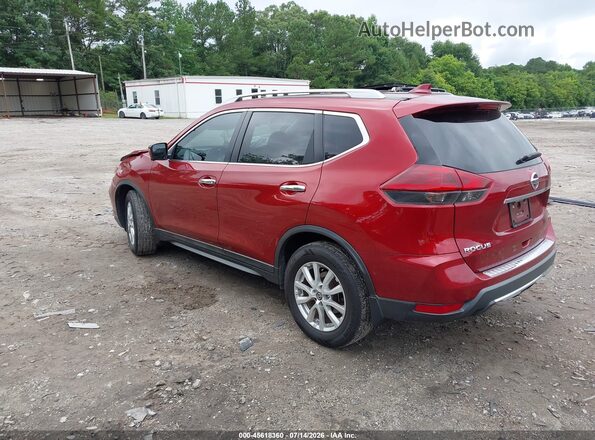5N1AT2MTXJC826880 2018 NISSAN ROGUE Red უკანა მარცხენა
