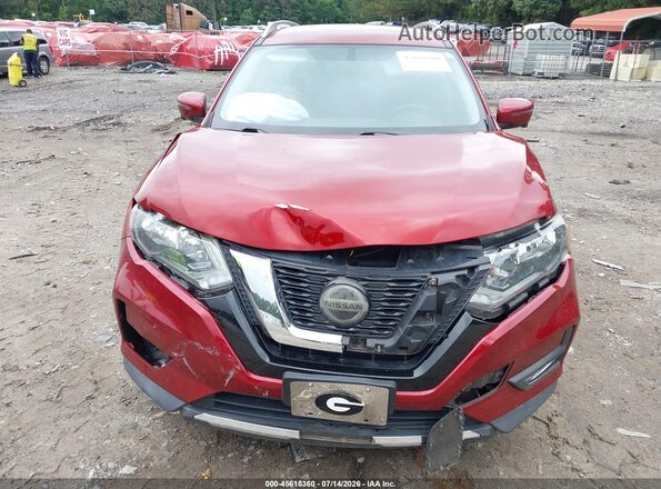 5N1AT2MTXJC826880 2018 NISSAN ROGUE Red წინა ხედი