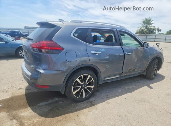 5N1AT2MTXKC719118 2019 NISSAN ROGUE Gray Задня права чверть