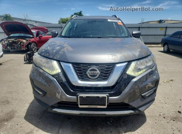 5N1AT2MTXKC719118 2019 NISSAN ROGUE Gray Вид спереду