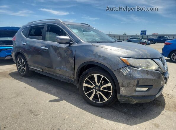 5N1AT2MTXKC719118 2019 NISSAN ROGUE Gray Передня права чверть