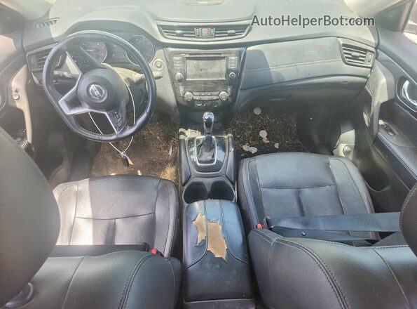 5N1AT2MTXKC719118 2019 NISSAN ROGUE Gray Вид панелі приладів