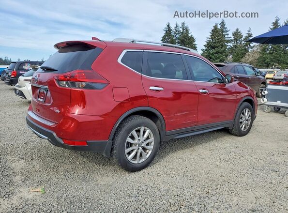 5N1AT2MTXKC813502 2019 NISSAN ROGUE Red Задня права чверть