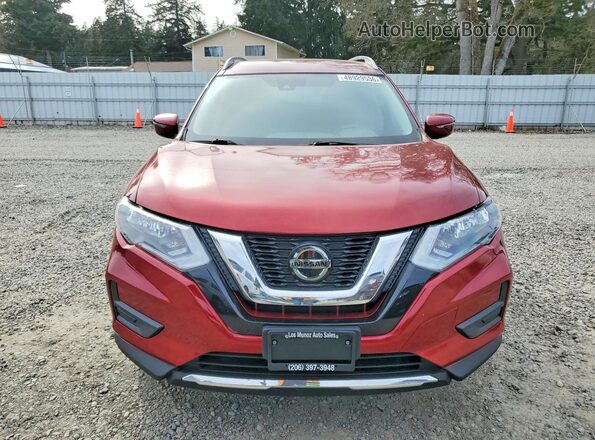 5N1AT2MTXKC813502 2019 NISSAN ROGUE Red Вид спереду