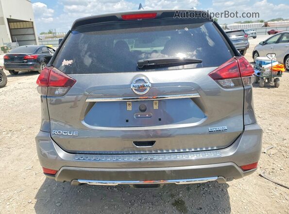 5N1AT2MTXKC825715 2019 NISSAN ROGUE Gray Вид ззаду