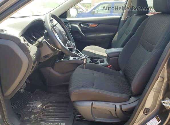 5N1AT2MTXKC825715 2019 NISSAN ROGUE Gray Вид салону спереду