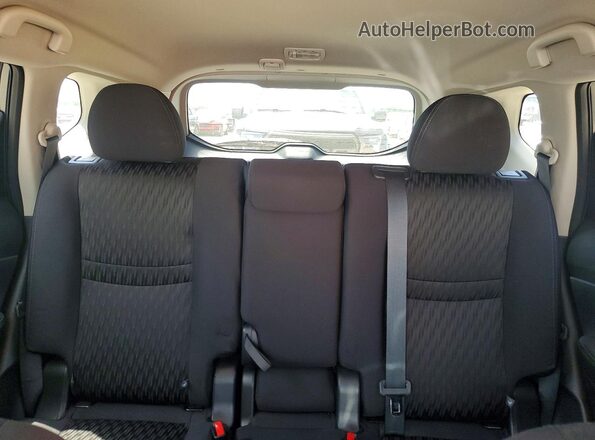 5N1AT2MTXKC825715 2019 NISSAN ROGUE Gray Вид задніх сидінь