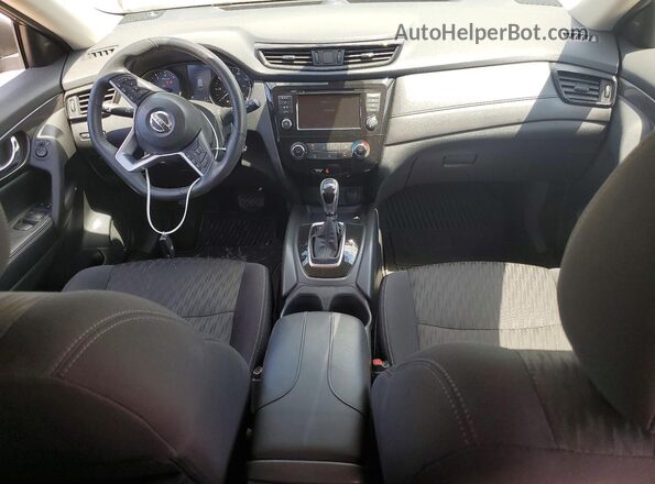 5N1AT2MTXKC825715 2019 NISSAN ROGUE Gray Вид панелі приладів