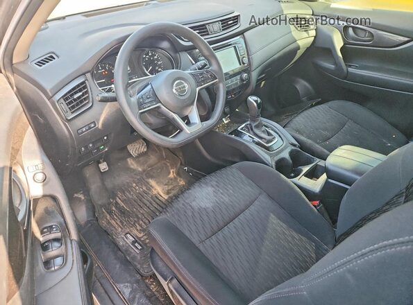 5N1AT2MTXLC807894 2020 NISSAN ROGUE Gray Dashboard view