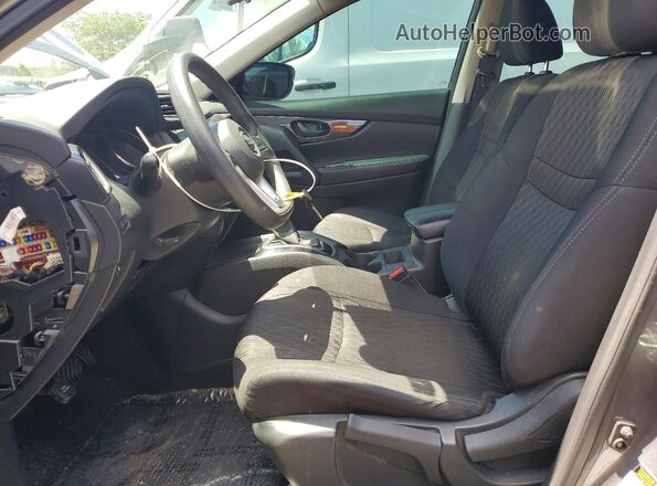 5N1AT2MTXLC815381 2020 NISSAN ROGUE Gray წინა სალონის ხედი