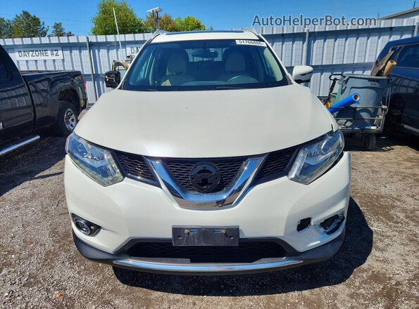 5N1AT2MV0GC779823 2016 NISSAN ROGUE White Vista frontal