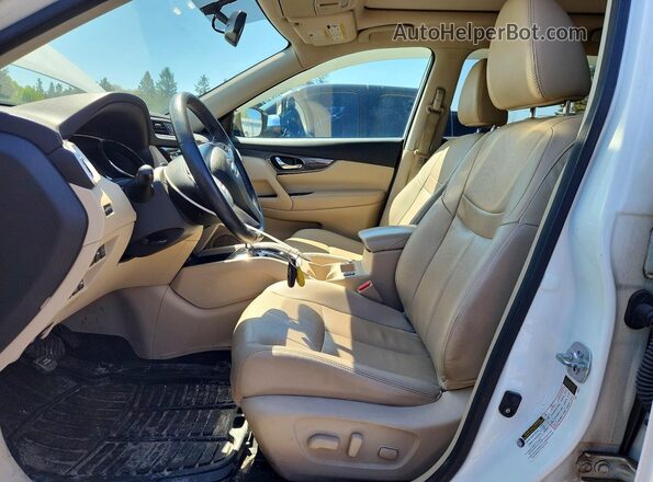 5N1AT2MV0GC779823 2016 NISSAN ROGUE White Vista interior delantera