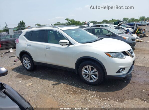 5N1AT2MV0GC797397 2016 NISSAN ROGUE White უკანა სალონის ხედი