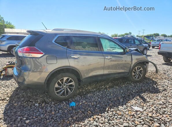 5N1AT2MV0GC814215 2016 NISSAN ROGUE Silver Tył prawy