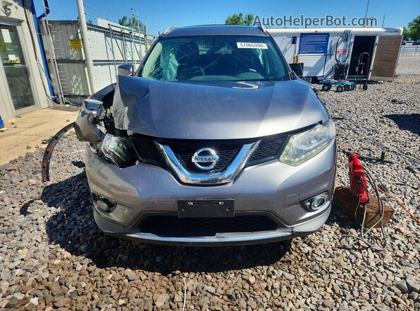 5N1AT2MV0GC814215 2016 NISSAN ROGUE Silver Widok z przodu