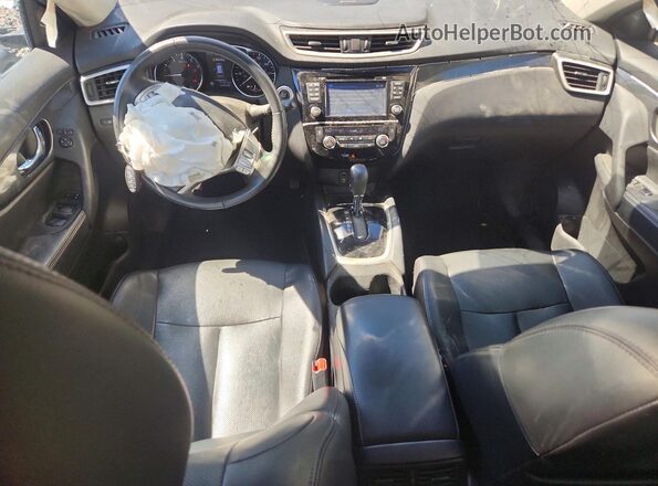5N1AT2MV0GC814215 2016 NISSAN ROGUE Silver Widok deski rozdzielczej