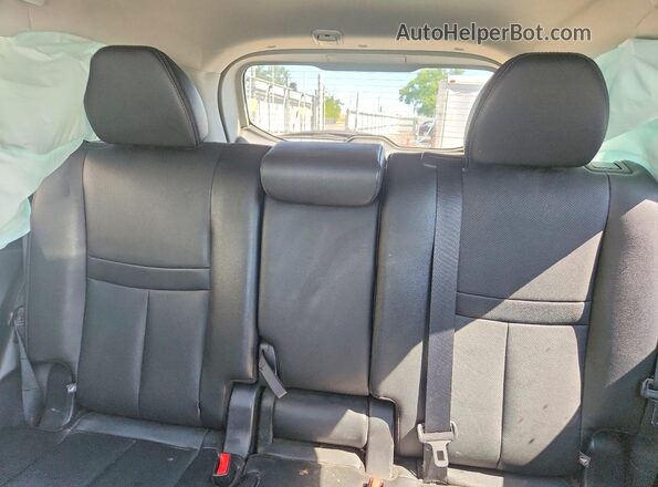 5N1AT2MV0GC814215 2016 NISSAN ROGUE Silver Widok tylnych siedzeń