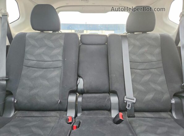 5N1AT2MV0GC832388 2016 NISSAN ROGUE Red Vista de los asientos traseros