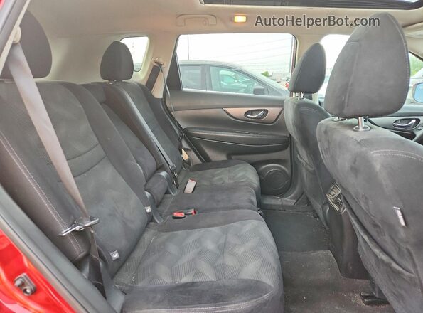 5N1AT2MV0GC832388 2016 NISSAN ROGUE Red Vista interior trasera