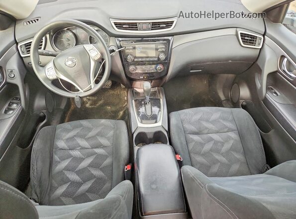 5N1AT2MV0GC832388 2016 NISSAN ROGUE Red Vista del salpicadero