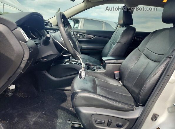 5N1AT2MV0GC858831 2016 NISSAN ROGUE Silver წინა სალონის ხედი