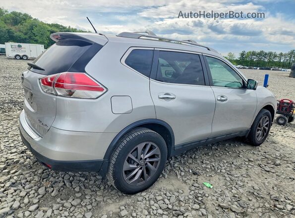 5N1AT2MV0GC858831 2016 NISSAN ROGUE Silver უკანა მარჯვენა