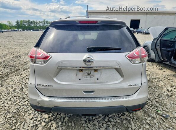 5N1AT2MV0GC858831 2016 NISSAN ROGUE Silver უკანა ხედი