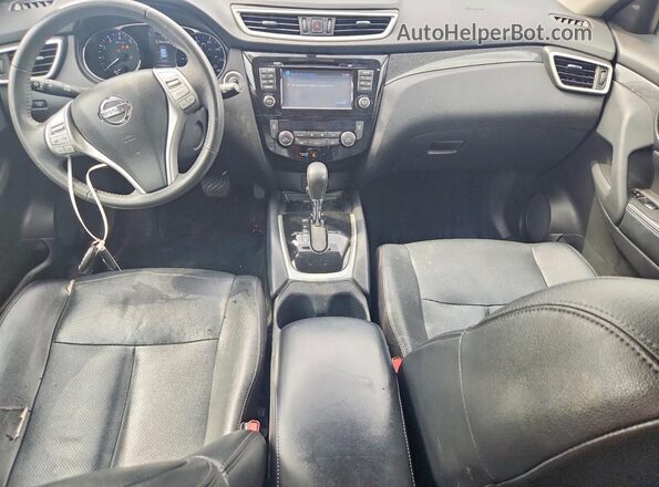 5N1AT2MV0GC858831 2016 NISSAN ROGUE Silver წინა პანელის ხედი