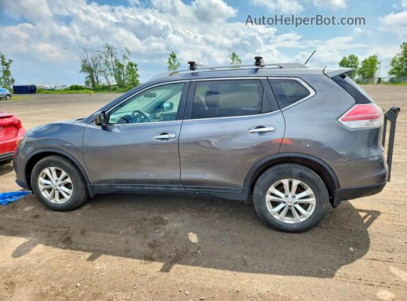 5N1AT2MV0GC872373 2016 NISSAN ROGUE Серый Задняя левая четверть