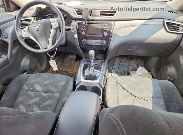 5N1AT2MV0GC872373 2016 NISSAN ROGUE Серый Вид панели приборов