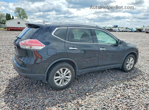 5N1AT2MV0GC875483 2016 NISSAN ROGUE Black Rear right