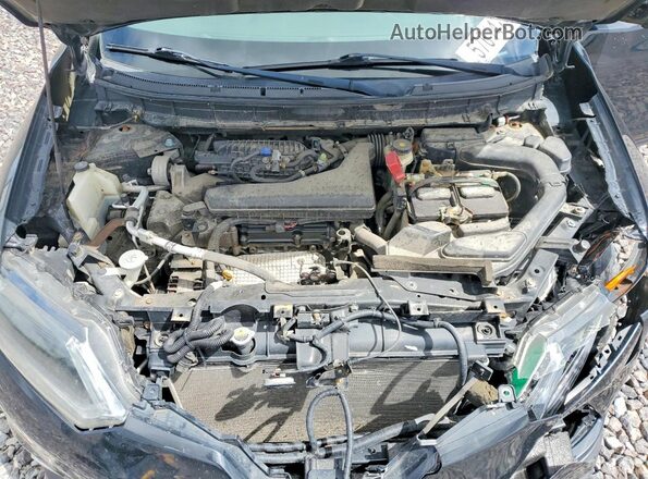 5N1AT2MV0GC875483 2016 NISSAN ROGUE Black Engine compartment view