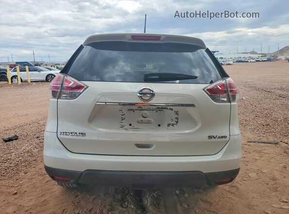 5N1AT2MV0GC912371 2016 NISSAN ROGUE White უკანა ხედი