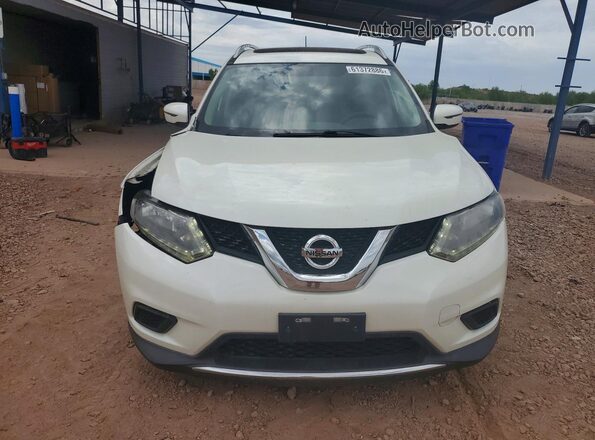 5N1AT2MV0GC912371 2016 NISSAN ROGUE White წინა ხედი