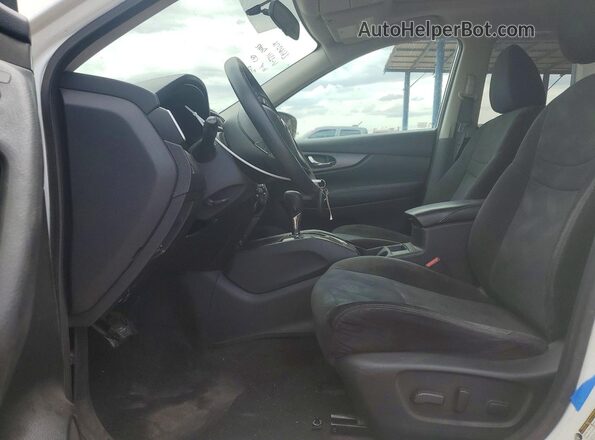 5N1AT2MV0GC912371 2016 NISSAN ROGUE White წინა სალონის ხედი