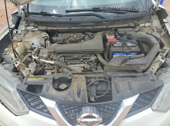 5N1AT2MV0GC912371 2016 NISSAN ROGUE White ძრავის განყოფილების ხედი
