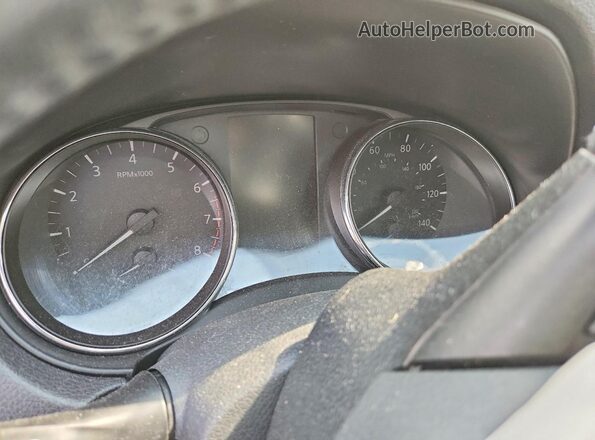 5N1AT2MV0HC775966 2017 NISSAN ROGUE Gray Вид щитка приладів
