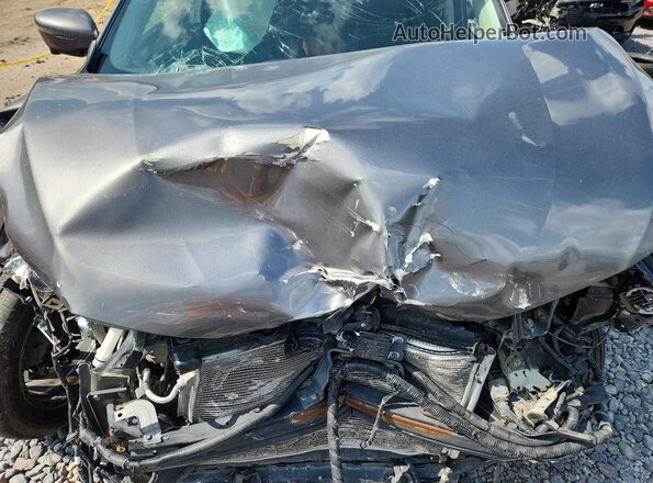 5N1AT2MV0HC775966 2017 NISSAN ROGUE Gray Вид підкапотного простору