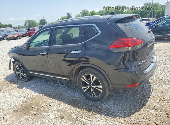 5N1AT2MV0HC778785 2017 NISSAN ROGUE Black უკანა მარცხენა