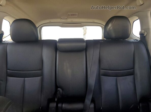 5N1AT2MV0HC778785 2017 NISSAN ROGUE Black უკანა სავარძლების ხედი