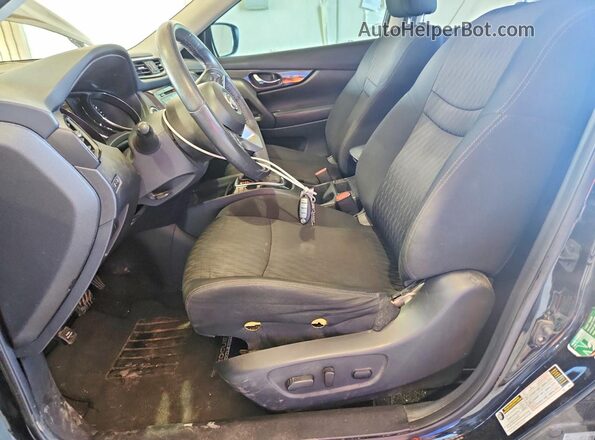 5N1AT2MV0HC804897 2017 NISSAN ROGUE Black Vista interior delantera