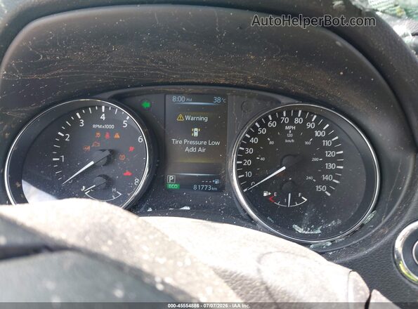 5N1AT2MV0HC873685 2017 NISSAN ROGUE Красный Вид задних сидений