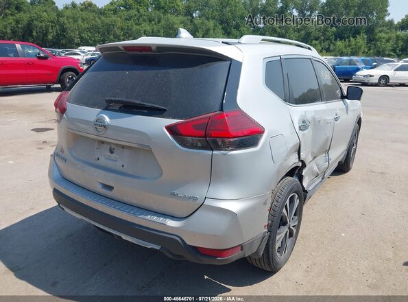 5N1AT2MV0HC880197 2017 NISSAN ROGUE Silver Trasero derecho