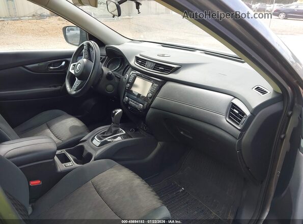 5N1AT2MV0HC894438 2017 NISSAN ROGUE Gray Вид салону спереду